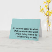 Excuses Kaart (Gele Bloem)