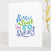 Excuses Kaart (Gele Bloem)