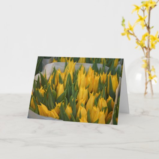 Excuses Kaart (Gele Bloem)