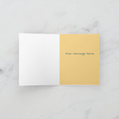 Excuses Kaart, aangepaste tekst Feestdagen Kaart (Binnen)