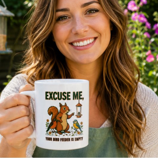 Excuses Mijn Vogelveer Is Leeg Grappige Mok