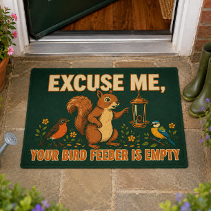 Excuses Mijn Vogelveerbak Is Leeg Deurmat