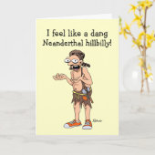 Excuses voor late verjaardag kaart (Gele Bloem)