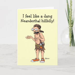 Excuses voor late verjaardag kaart