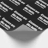 Excuses zijn als konten grappig cadeaupapier (Hoek)