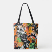 ExDesigner | Aanpassing | Halloween Tote Bag (Achterkant)