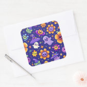 ExDesigner | Aanpassing | Halloween Vierkante Sticker (Envelop)