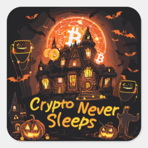ExDesigner Aanpassing Halloween Vierkante Sticker