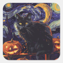 ExDesigner | Aanpassing | Halloween Vierkante Sticker