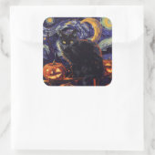 ExDesigner | Aanpassing | Halloween Vierkante Sticker (Tas)