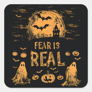 ExDesigner | Aanpassing | Halloween Vierkante Sticker