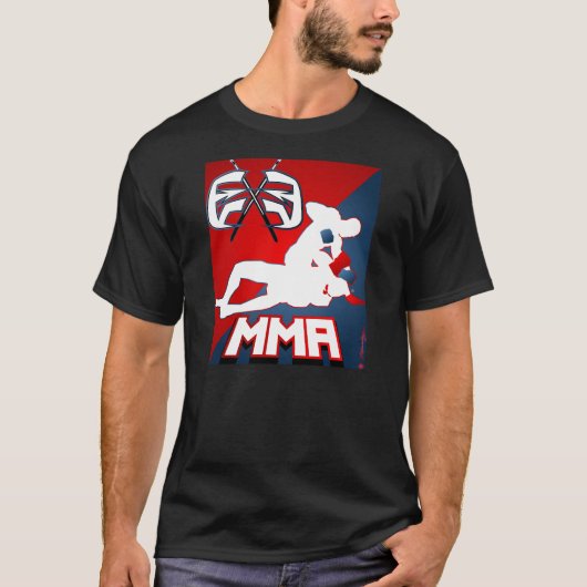EXE MMA - Fight Flag T-shirt (Voorkant)