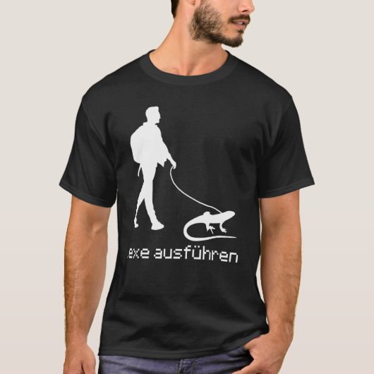 Execute Fun System Administrator Nerd Admin de T-shirt (Voorkant)