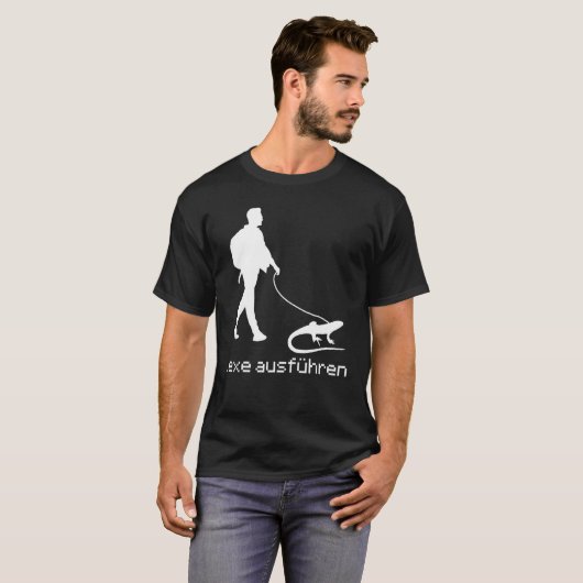 Execute Fun System Administrator Nerd Admin de T-shirt (Voorkant volledig)