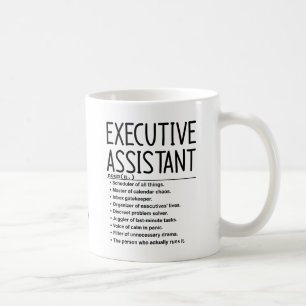 Executief assistent koffiemok