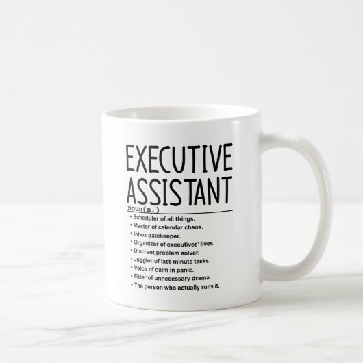 Executief assistent koffiemok (Rechts)