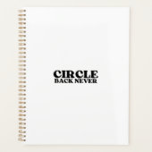 Execution Architect | Circle Back Never Planner (Voorkant)