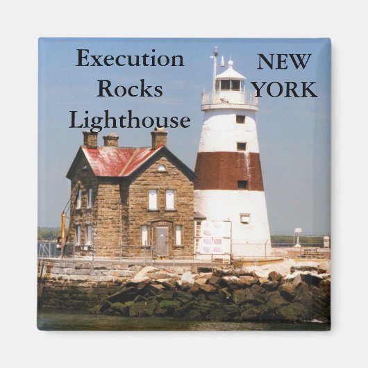 Execution Rocks Lighthouse, New York Magnet (Voorkant)