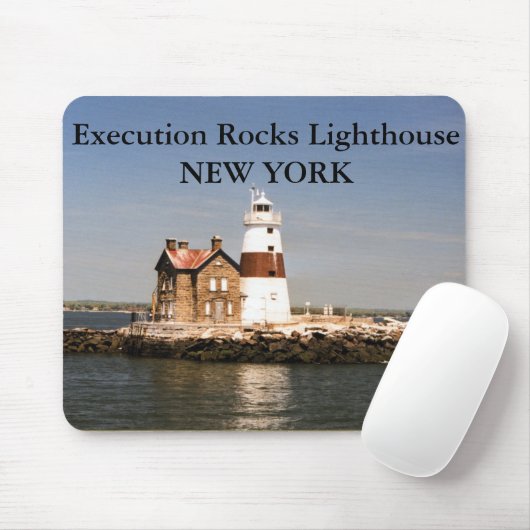 Execution Rocks Lighthouse, New York Mousepad Muismat (Met muis)