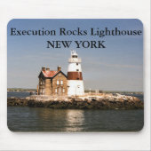 Execution Rocks Lighthouse, New York Mousepad Muismat (Voorkant)
