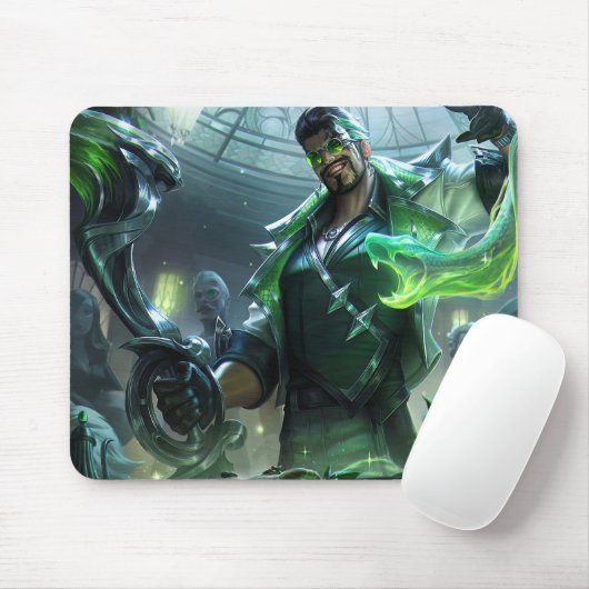 Executioner Gaming Mousepad | Hoge schade hoog ego Muismat (Met muis)