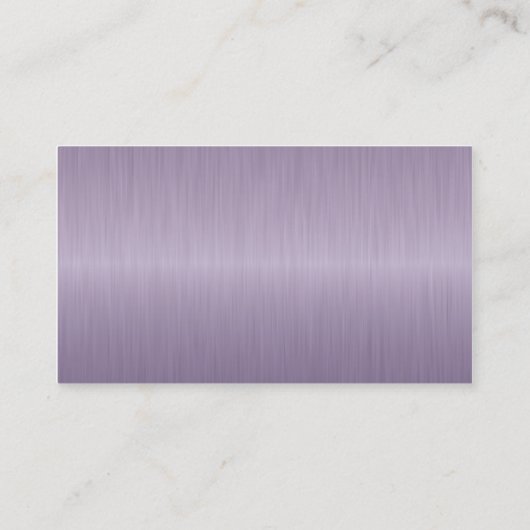 Executive Amethyst Monogram Visitekaartje (Achterkant)