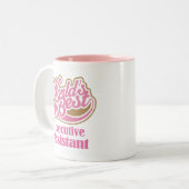 Executive Assistant Cadeau Tweekleurige Koffiemok (Voorkant links)