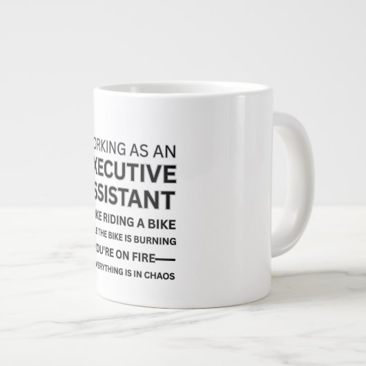 EXECUTIVE ASSISTANT: MEESTER IN MULTITASKING EN WI GROTE KOFFIEKOP (Voorkant rechts)