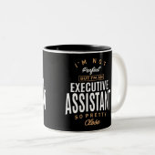 Executive Assistant Tweekleurige Koffiemok (Voorkant rechts)