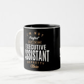 Executive Assistant Tweekleurige Koffiemok (Voorkant links)