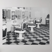 Executive Barber Shop, 1935.  foto Poster (Voorkant)