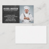 Executive Chef | Aangepast Afbeelding toevoegen Visitekaartje (Voorkant / Achterkant)