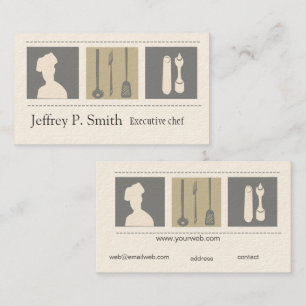 Executive Chef Catering Foodist Culinair Visitekaartje