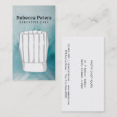 Executive Chef | Chef Hoed Visitekaartje (Voorkant / Achterkant)