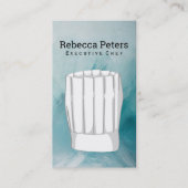 Executive Chef | Chef Hoed Visitekaartje (Voorkant)