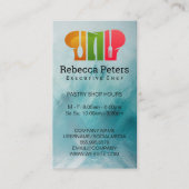 Executive Chef | Chef Pet Dinnerware Logo Visitekaartje (Voorkant)