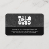 Executive Chef Modern Visitekaartje (Achterkant)