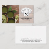 Executive Chef moderne keuken Visitekaartje (Voorkant / Achterkant)