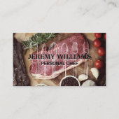 Executive Chef | Steaks | Keukengerei Visitekaartje (Voorkant)