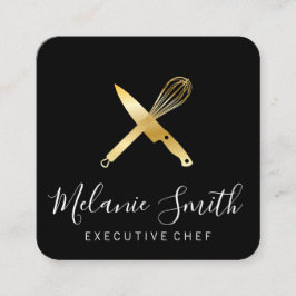 Executive Chef Vierkante Visitekaartje