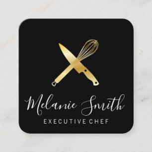 Executive Chef Vierkante Visitekaartje