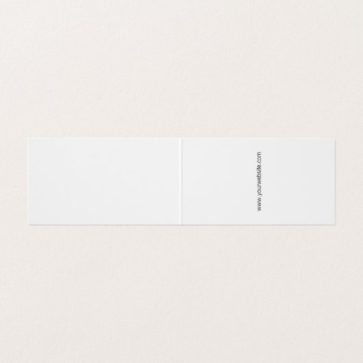 Executive Chef Visitekaartje (Binnenkant ongevouwen)