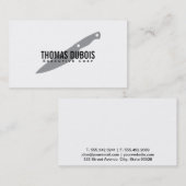 Executive Chef Visitekaartje (Voorkant / Achterkant)