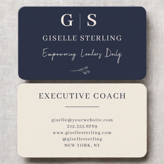 Executive Coach Visitekaartje