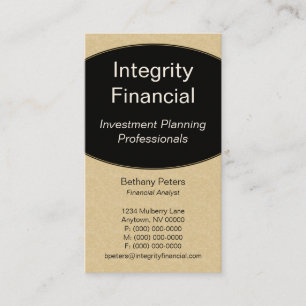 Executive Curves Visitekaartje, Champagne Visitekaartje