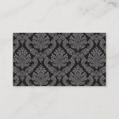 Executive Damask-patroon Visitekaartje (Achterkant)