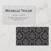 Executive Damask-patroon Visitekaartje (Voorkant / Achterkant)