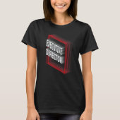 Executive Director Job Title Appreciation Retro T-shirt (Voorkant)
