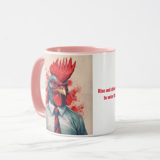 Executive Early AM Coffee Mok (Voorkant links)