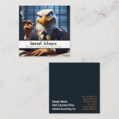 Executive Funny CEO Algemeen directeur Vierkante Visitekaartje (Voorkant / Achterkant)